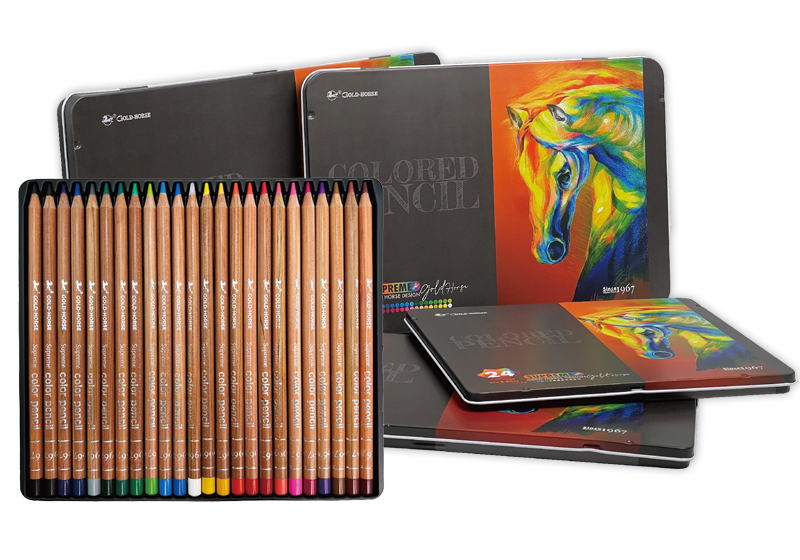 专业级油性彩铅